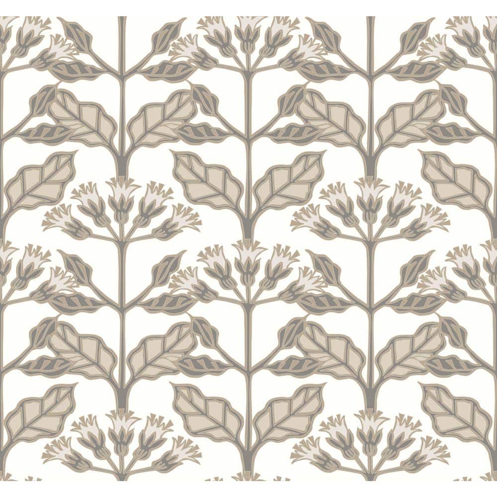 York Wallcoverings Tracery Blooms Unpasted Wallpaper (Covers 60.75 sq