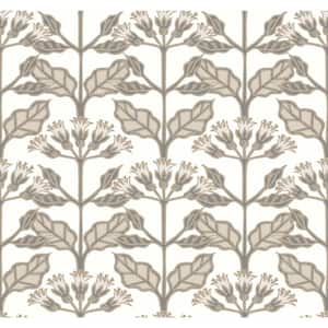 Tracery Blooms Unpasted Wallpaper (Covers 60.75 sq. ft.)