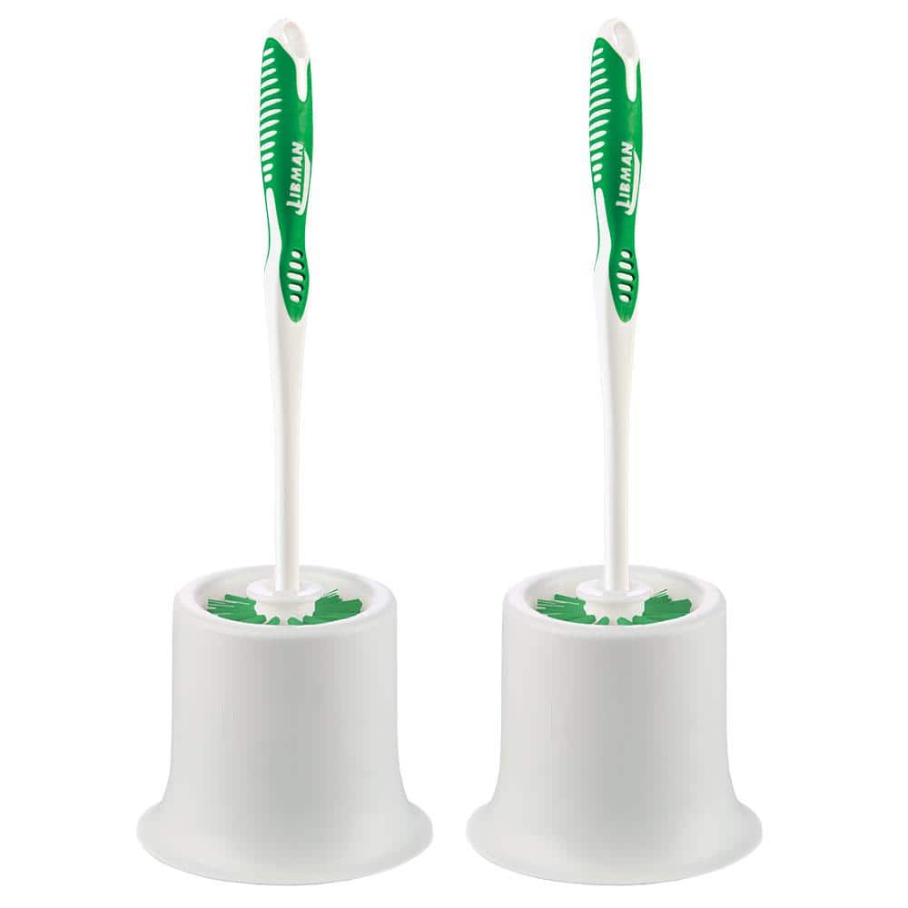 Polypropylene Toilet Bowl Brush and Holder (2-Pack) price history on PriceWatchPro