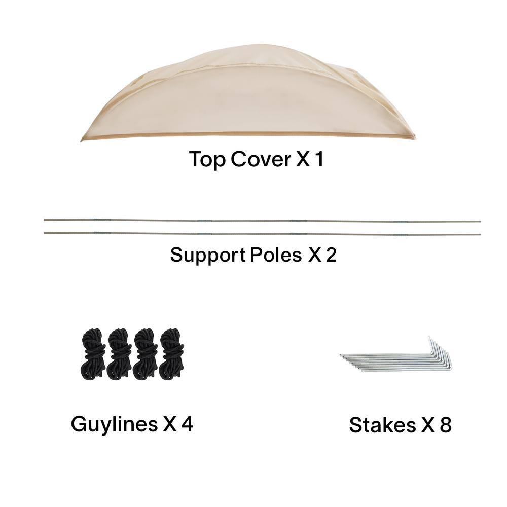 Alvantor 2-Person Pop-Up Bubble Tent with Hooks
