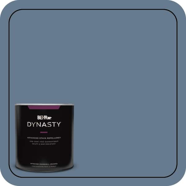 BEHR DYNASTY 1 qt. #S510-5 Skinny Jeans One-Coat Hide Eggshell Enamel Interior Stain-Blocking Paint and Primer
