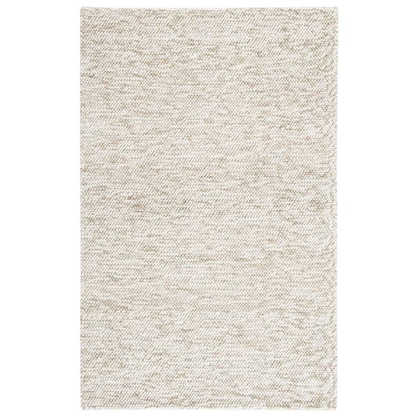 Natura 2 ft. x 3 ft. Sage/Ivory Uniform Marle Area Rug