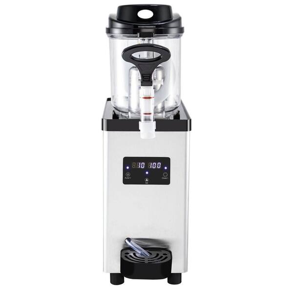 203oz Commercial Slushy Machine 6L/1.6 Gal. 25-Cups, 300-Watt, Stainless Steel Snow Cone Machine, for Cafes, Restaurants