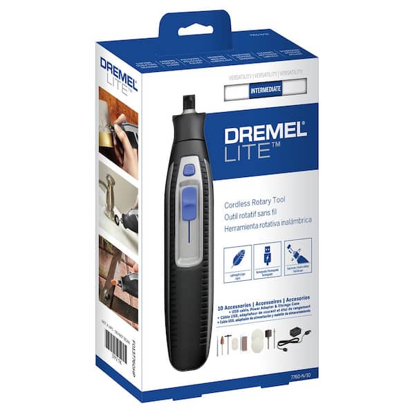 Dremel® Lite™ 4-Volt Cordless Rotary Tool Kit - 10 Piece at Menards®