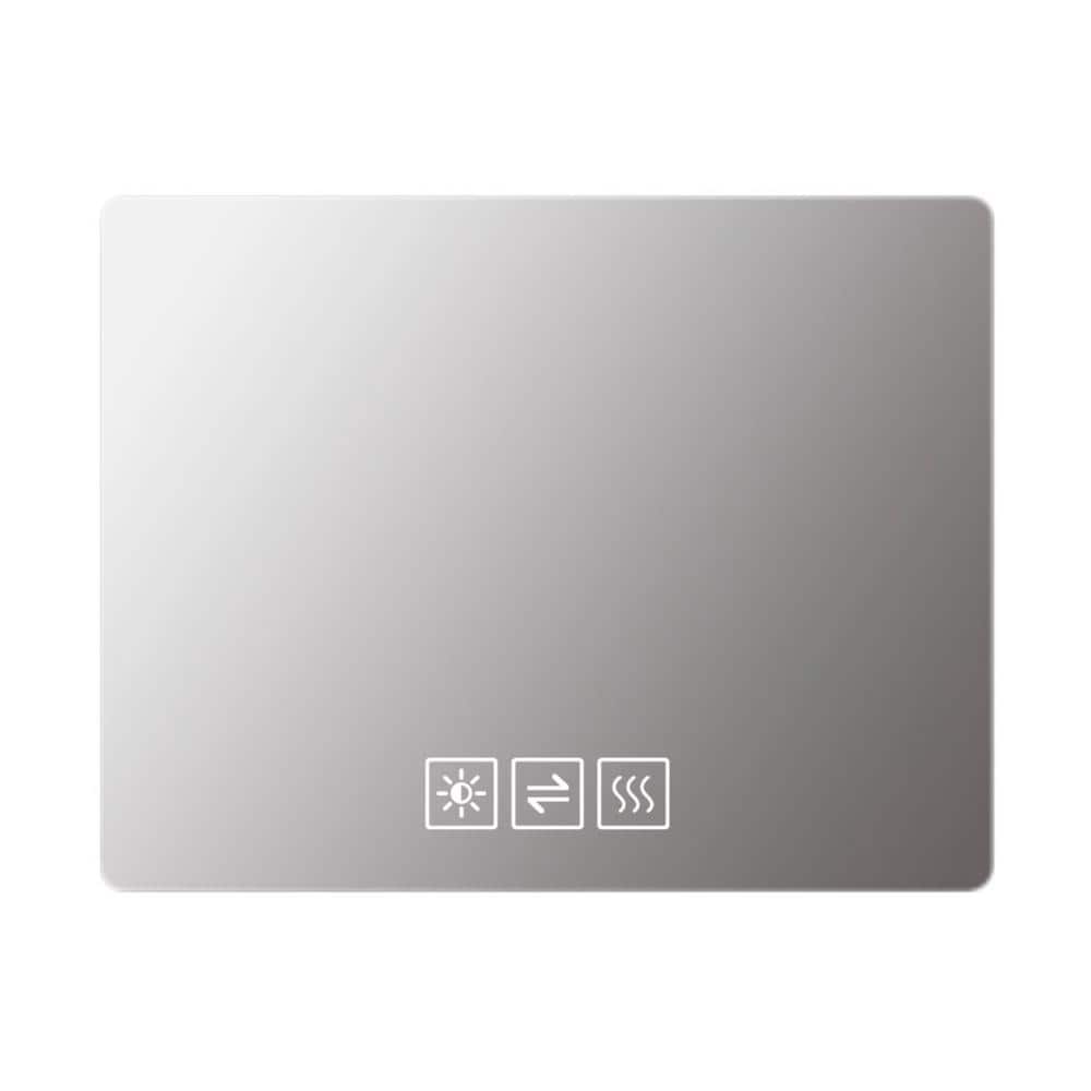36 in. W x 28 in. H Rectangle Frameless Clear Bathroom Mirror, Wall-Mounted