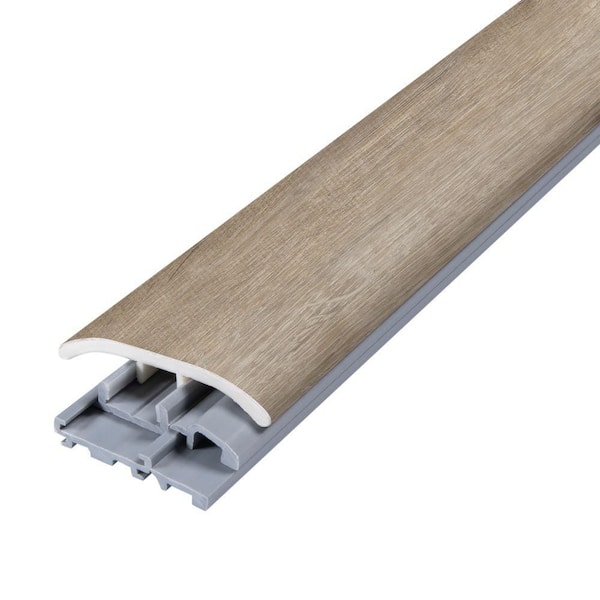 Sterling 0.31 in. T x 2 in. W x 78.7 in. L Vinyl 4-in-1 Molding