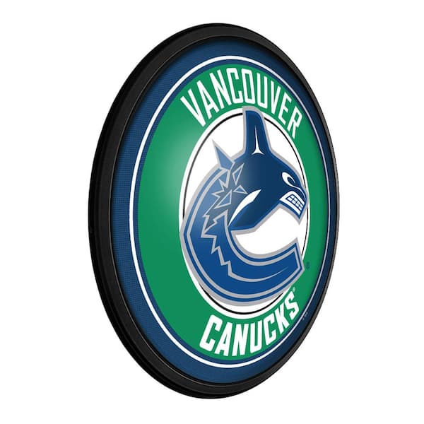 Columbus Blue Jackets Stinger - Round Slimline Lighted Wall Sign