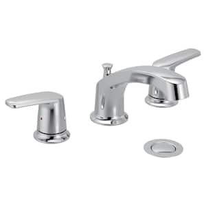 Chateau Two-Handle Widespread Bathroom Faucet in Chrome