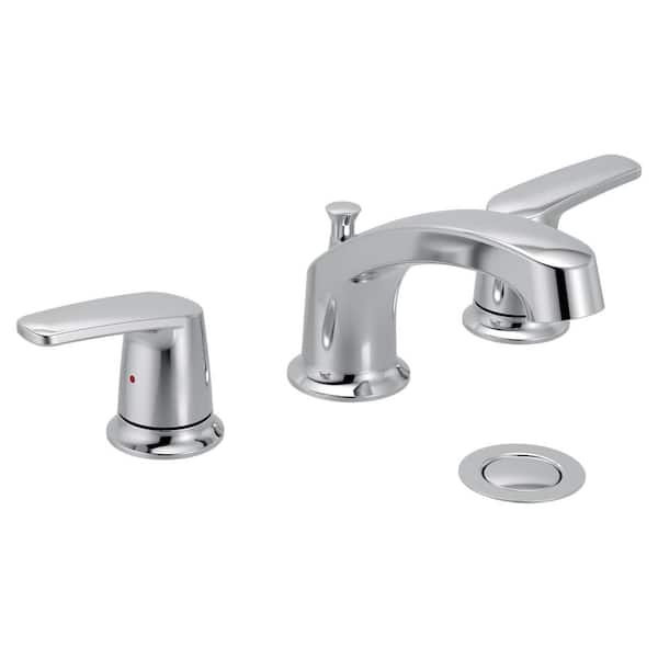 Chateau Two-Handle Widespread Bathroom Faucet in Chrome