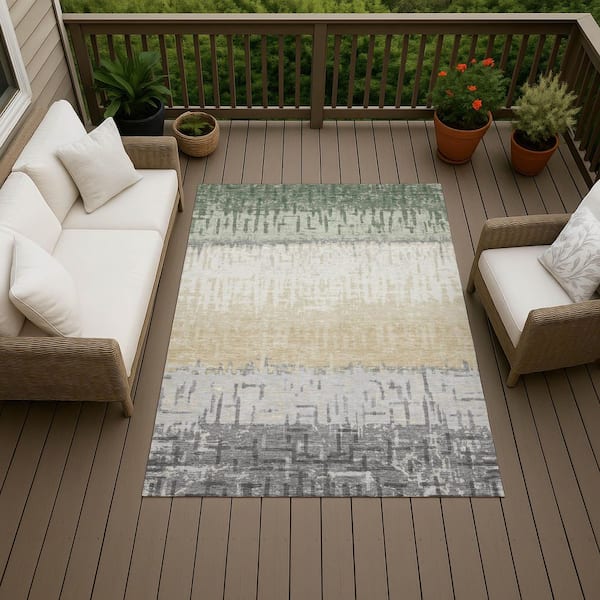 Addison Rugs Chantille Machine Washable Indoor/Outdoor Abstract