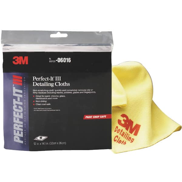 3M Perfect-It Yellow Detailing Cloth (6-Piece)