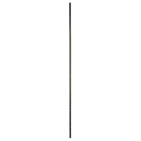 EVERMARK Roma 44 in. x 5/8 in. Old World Copper Metal Hammered Baluster