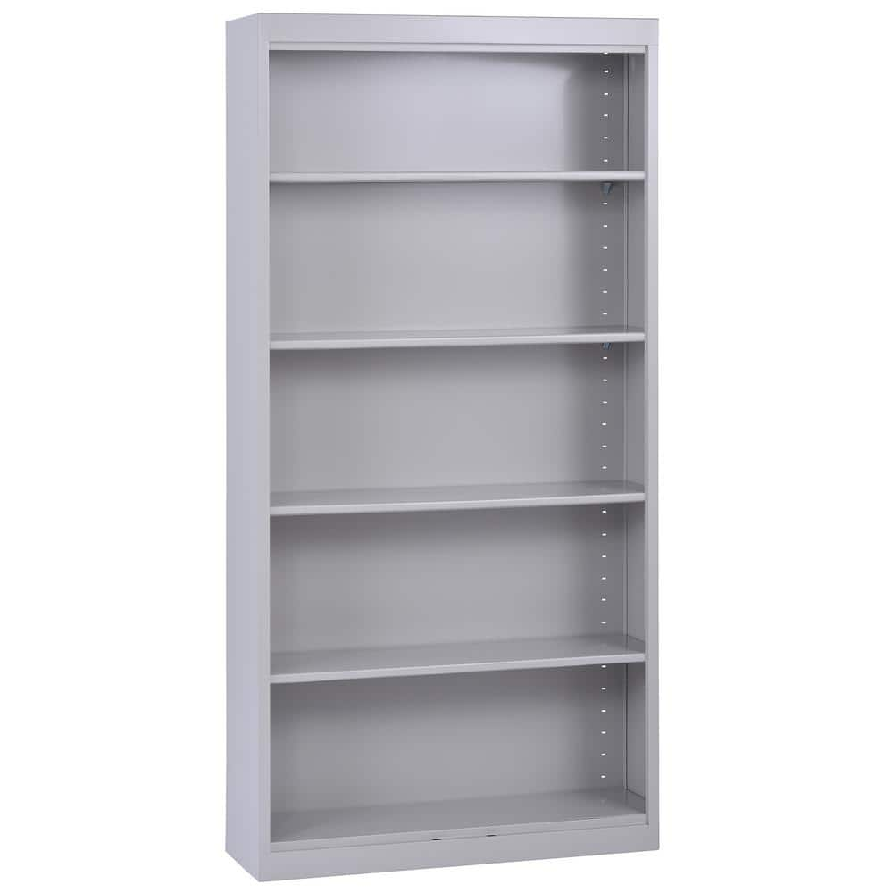 Mahogany 5 Shelf Bookcase - 72 Tall 36 x 12 x 72 : LBC361272