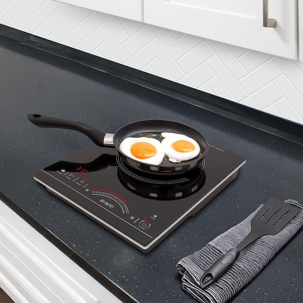 Avanti 1800W 11.75 in. W Portable Induction Cook-Top with 1