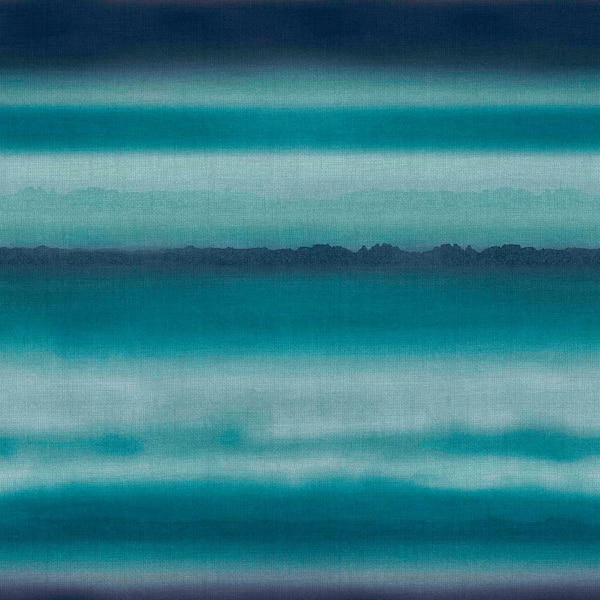 Horizon Teal Wallpaper