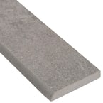 Concerto Grigio Bullnose 3 in. x 24 in. Matte Porcelain Wall Tile (24 lin. ft. / case)
