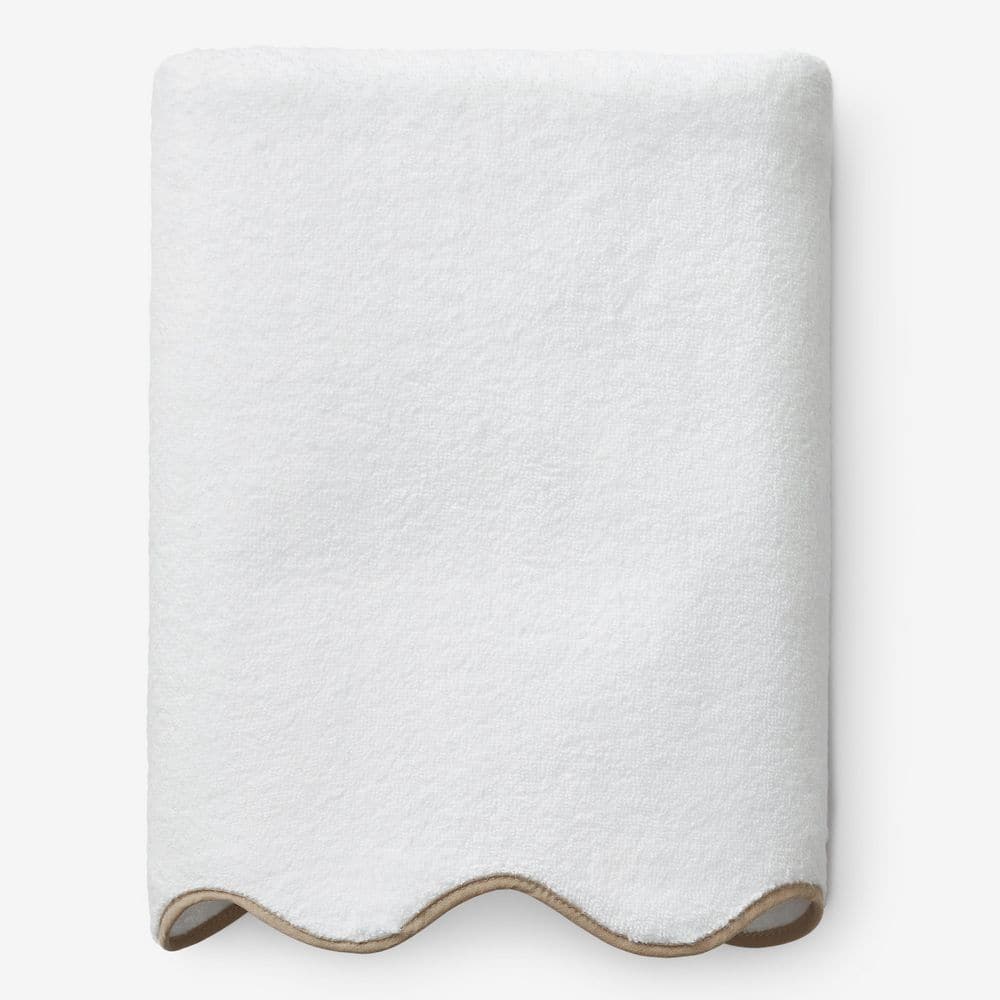 Company Cotton Scallop Beige Cotton Bath Sheet price history on PriceWatchPro