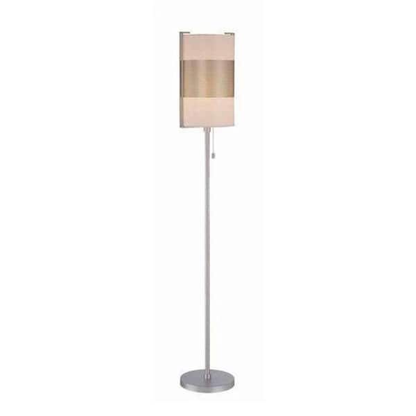 Illumine Designer Collection 58.5 in. Steel Floor Lamp