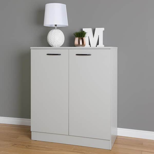 South Shore Axess Soft Gray Storage Cabinet