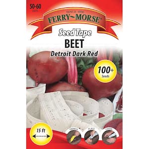 Beet Detroit Dark Red Seed Tape