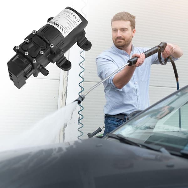 130 PSI Self-Priming Water Pump For Boat, RV, Camper - Marine & Washing Machine Use