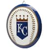 Kansas City Royals Blue Crew Blvd Plastic Street Sign MLB Baseball