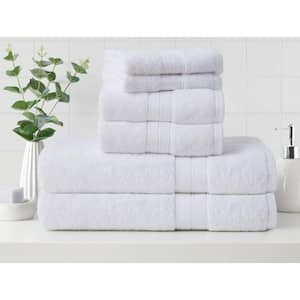 Gray Luxury Bamboo Blend Towel Set of 6