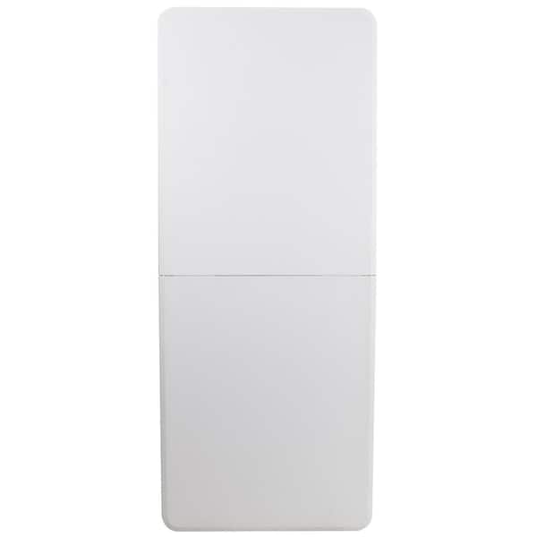 Carnegy Avenue CGA-RB-22755-GR-HD 72 in. Granite White Plastic Tabletop Metal Frame Folding Table - 2