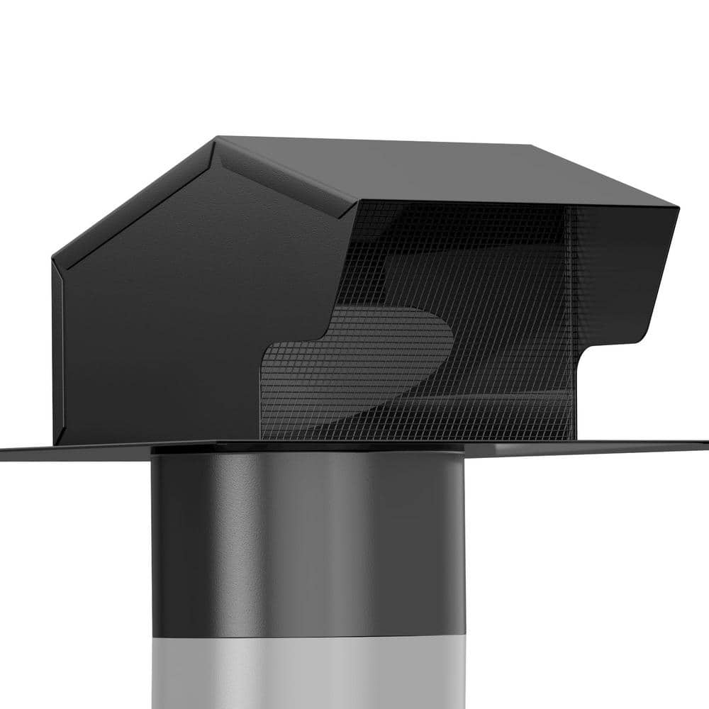 8 in. Removable Roof Vents, Galvanized Steel Roof Exhaust Vent for Ventilat