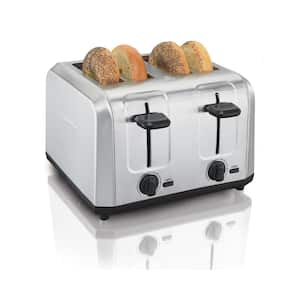 4-Slice Stainless Steel Wide Slot Toaster