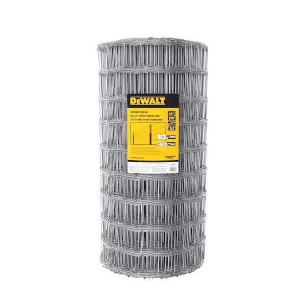 48 in. x 200 ft. 12-1/2 Gauge Galvanized Steel Horse Fence