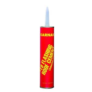 Karnak 10.1 oz. Cartridge 19 Asphalt Flashing Roof Coating Cement