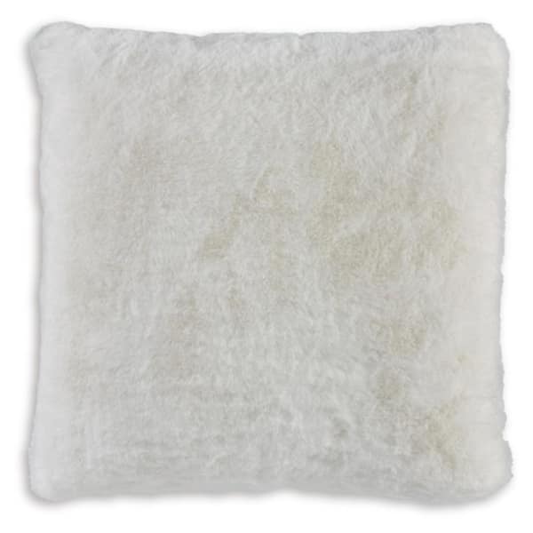 Signature DESIGN BY ASHLEY Gariland White Solid Polyester 20 in. L x 20 in. W Pillow