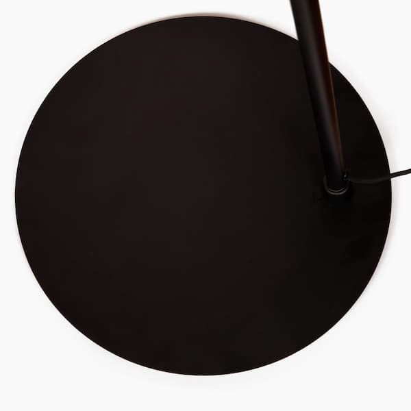 Brightech Devin 66 in. Classic Black Modern 3-Way Step Dimming