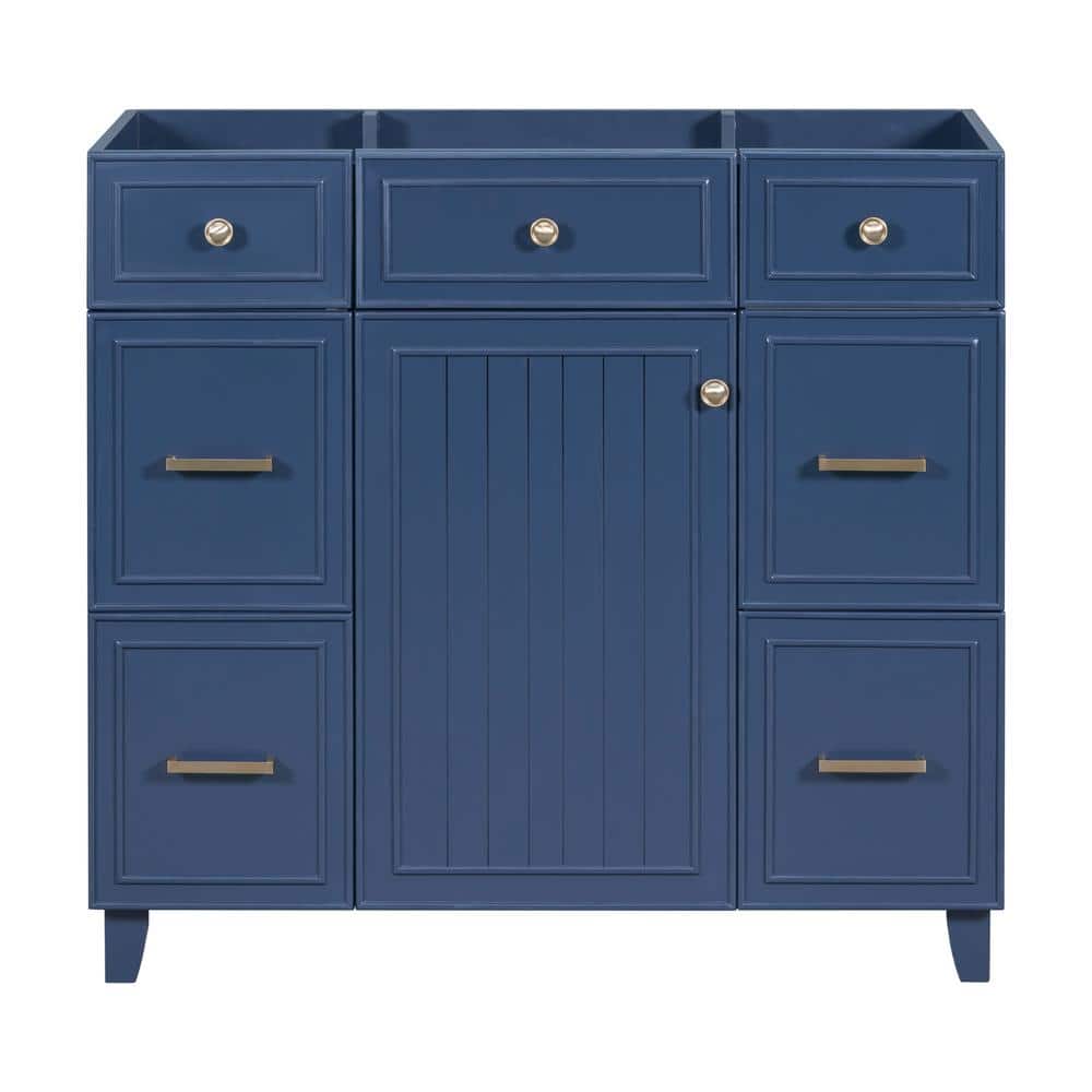 35.4 in. W x 16.65 in. D x 33.3 in. H Wood Bath Vanity Cabinet without Top 