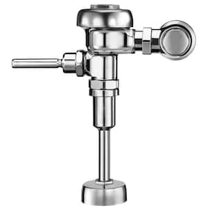 186, 3012600, 1.5 GPF Royal Exposed Manual Urinal Flush Valve with Top Spud, Single Flush, in Polished Chrome