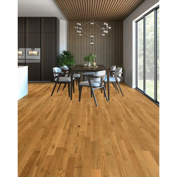CENTURY FLOORING Clover Honey White Oak 3/4 in. T x 3.25 in. W Solid Hardwood Flooring (27.00 sq.ft./case)