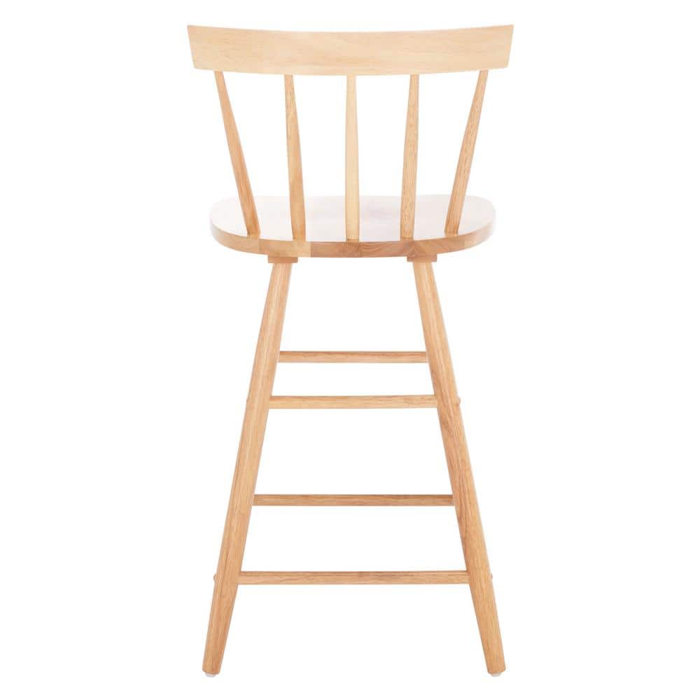 Tally 36'' Natural Finish Modern Farmhouse Wood Counter Stool