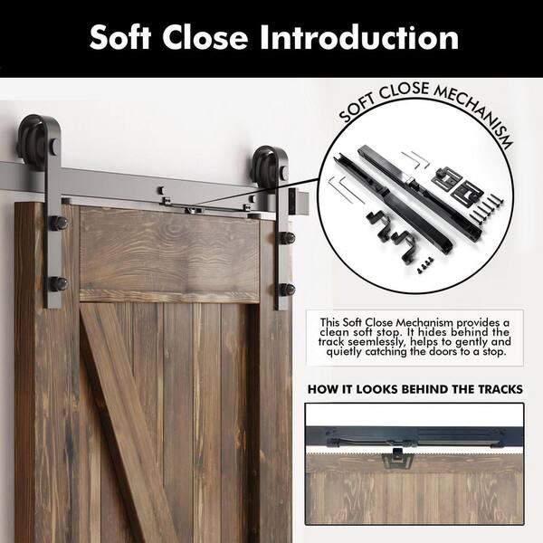 HOMACER 36 in. x 96 in. K-Frame Walnut Double Pine Wood