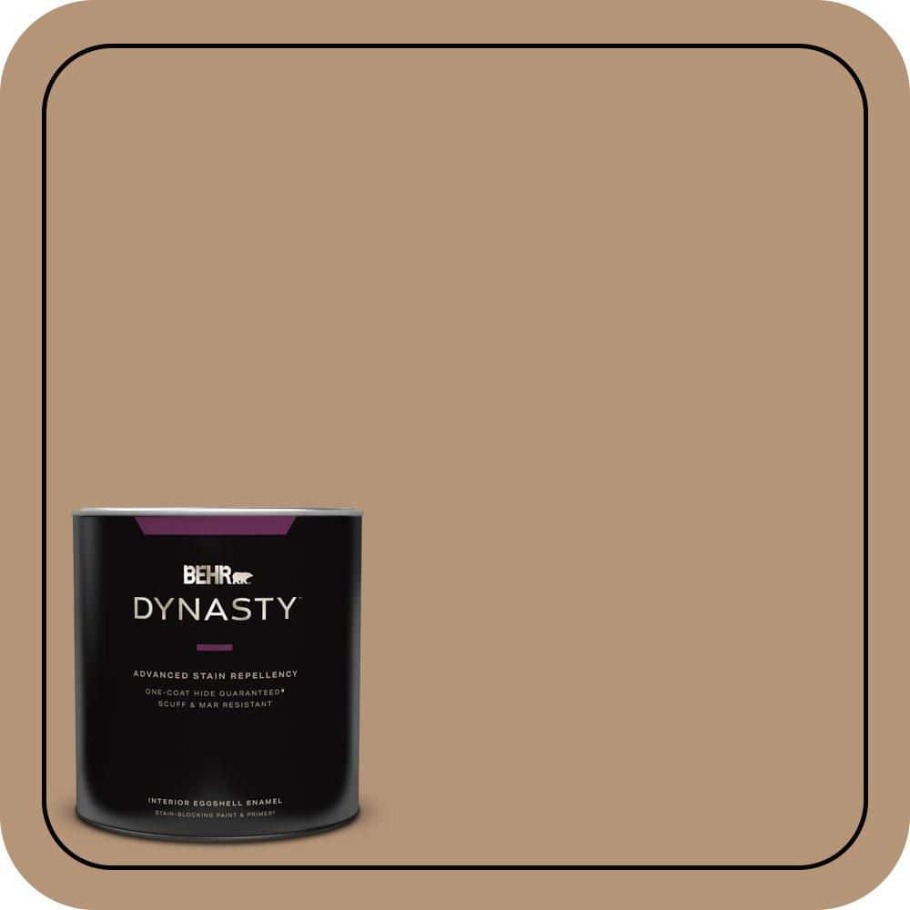 1 qt. #280F-4 Burnt Almond Eggshell Enamel Interior Stain-Blocking Paint and Primer price history on PriceWatchPro