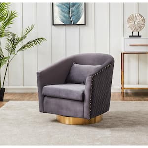 Clara Slate Grey Accent Chair