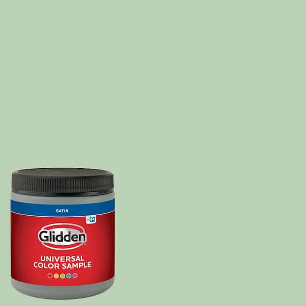 Glidden 8 oz. PPG1130-4 Lime Taffy Satin Interior Paint