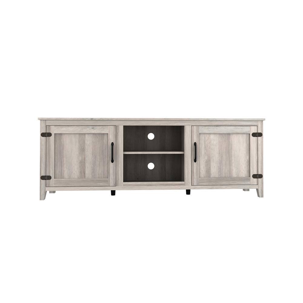 Lyneth Gray TV Stand Fits TVs up to 50 to 55 in. with 2-Doors