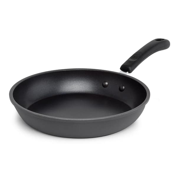 Ecolution Evolve Non-Stick Fry Pan PFOA Free Hydrolon Non-Stick -Pure  Heavy-Gauge Aluminum with a Soft Silicone Handle