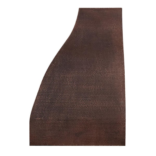 Campana 36 in. 735 CFM Wall Mounted in Hammered Copper Range Hood with Slim Baffle Filters