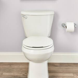 Reliant 2-Piece 1.28 GPF Single Flush Round Toilet in White, Seat Included (4-Pack)