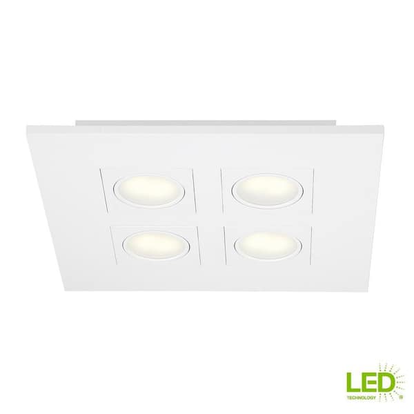 Hampton bay 4 light deals led directional surface mount