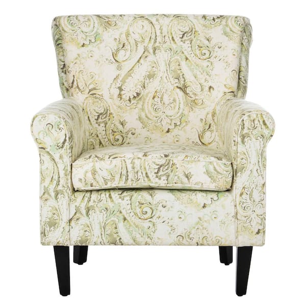 SAFAVIEH Hazina Gray Club Arm Chair