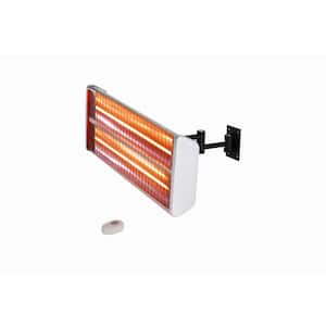 1500-Watt Infrared Wall-Mounted Electric Outdoor Heater