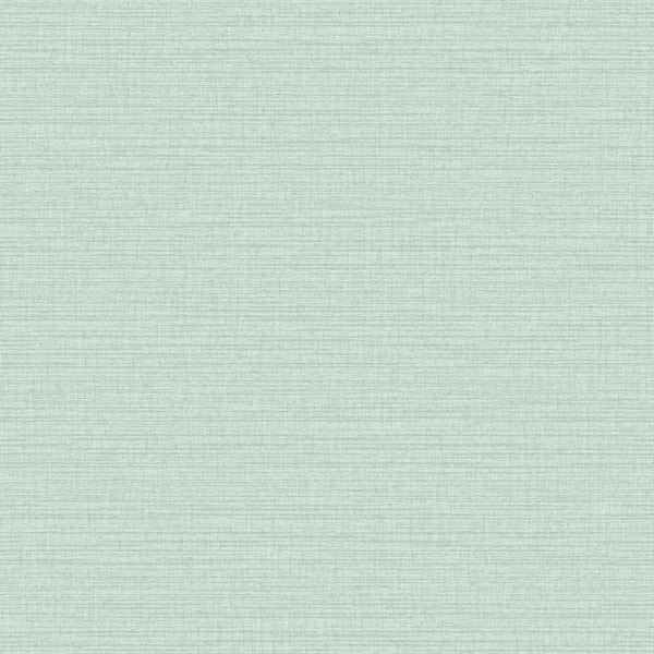 Horizontal Stria Texture Aqua Green Wallpaper Sample